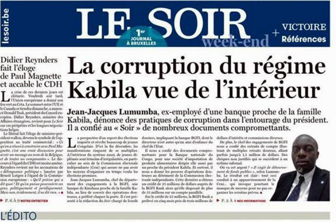 Corruption du régime Kabila