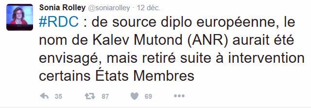 Tweet de Sonia Rolley