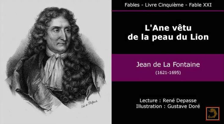 Ane vêtu de la peau du lion