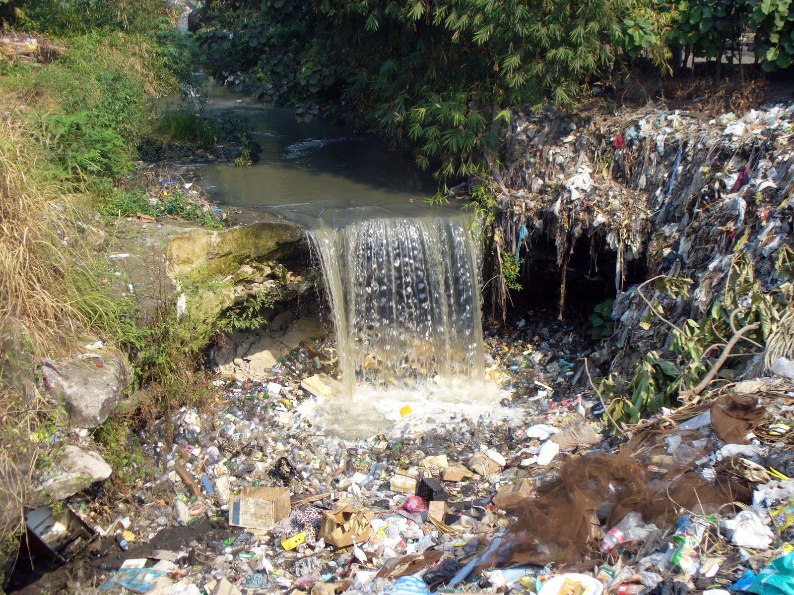 Immondices à Kinshasa