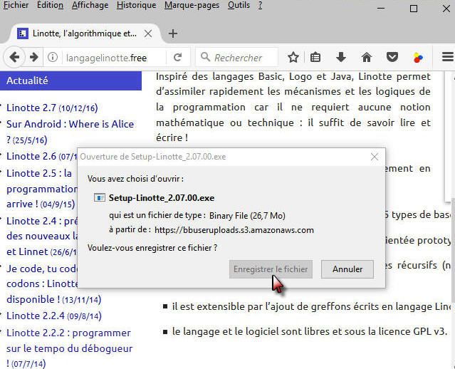#TutorielLinotte - Initiation à la programmation : #Atelier_1 - Installation