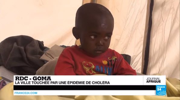 RDC : Goma a nouveau touchée par une épidémie de Choléra