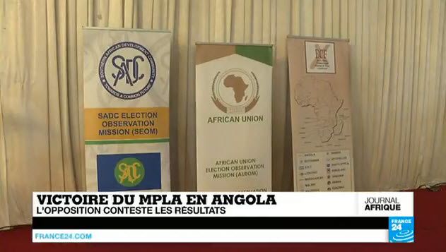 Victoire du MPLA en Angola : l'opposition conteste les résultats