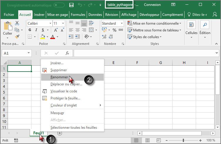 Apprendre à utiliser Excel comme un couteau suisse #5 : Table de Pythagore (suite) - Figure 5