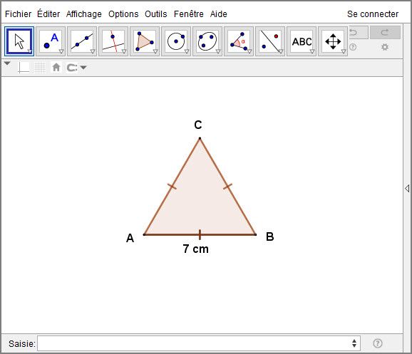 Construction d'un triangle équilatéral avec le compas - Atelier #1 - Le tracé