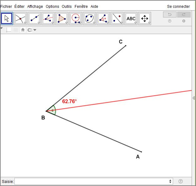 Tracer la bissectrice d'un angle avec le compas - Atelier #2