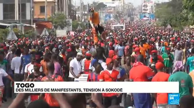 L’opposition togolaise reprend le chemin de la rue
