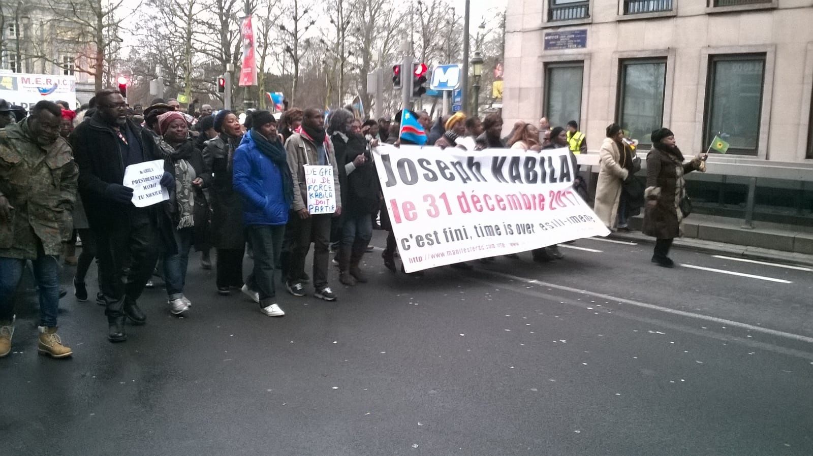 RDC : les Congolais de la Diaspora ont donné le la à la Marche du 31/12/2017