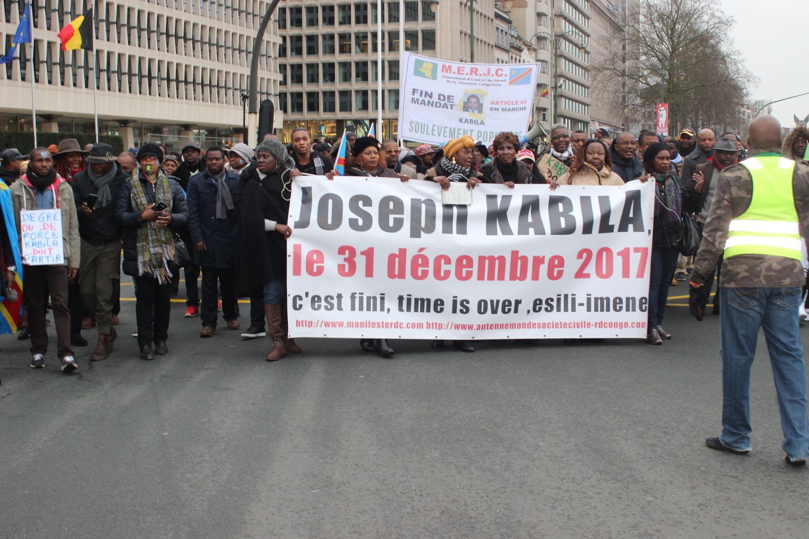 RDC : les Congolais de la Diaspora ont donné le la à la Marche du 31/12/2017