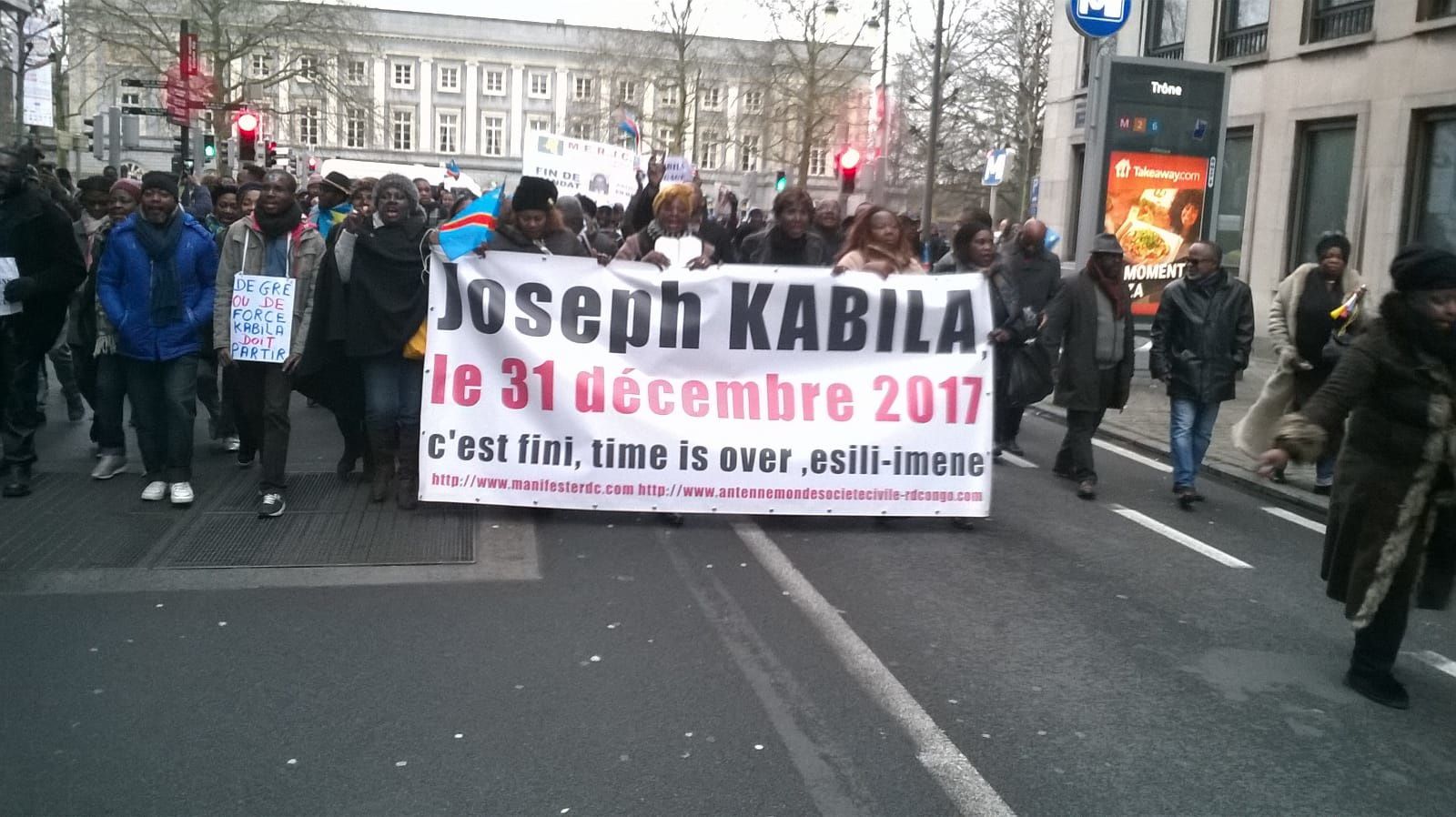 RDC : les Congolais de la Diaspora ont donné le la à la Marche du 31/12/2017