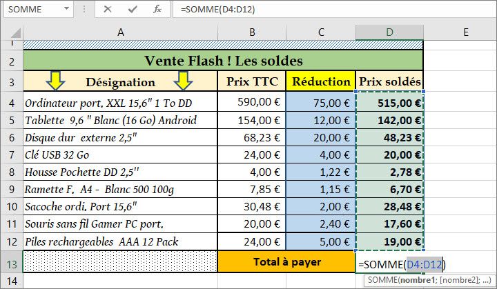AP #4 sur les opérateurs arithmétiques - Éléments de réponse