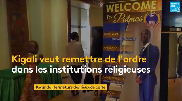 Rwanda : fermeture des lieux de cultes