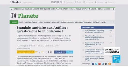 Les Antilles françaises empoisonnées pour des générations