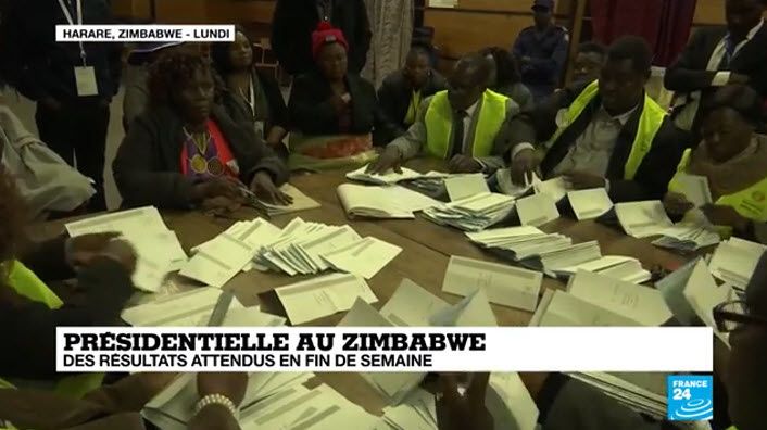 Présidentielle au Zimbabwe : des résultats attendus en fin de semaine