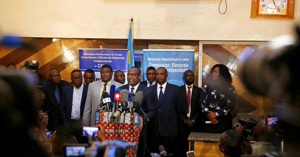 Corneille Nangaa, le 20/12/2018 à Kinshasa