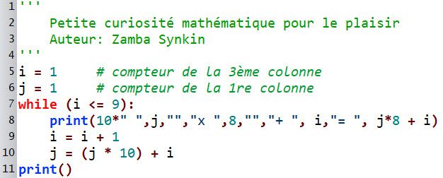 Petite curiosité mathématique #1