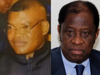 Kalev Mutond (à gauche) & Alexis Thambwe Mwamba (à droite)