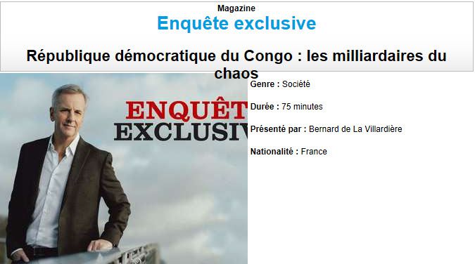 les milliardaires du chaos (Magazine M6)