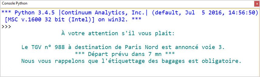 Fonction avec un paramètre par défaut. Figure 3