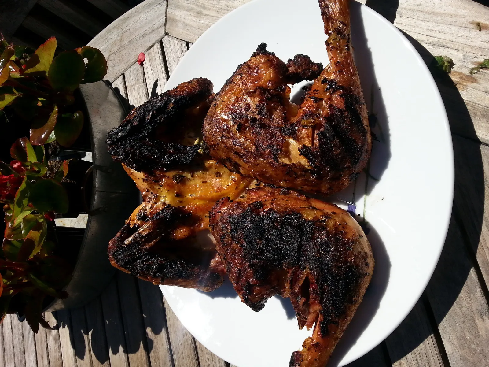 Poulet En Crapaudine A La Portugaise Les Recettes De Raphaelle