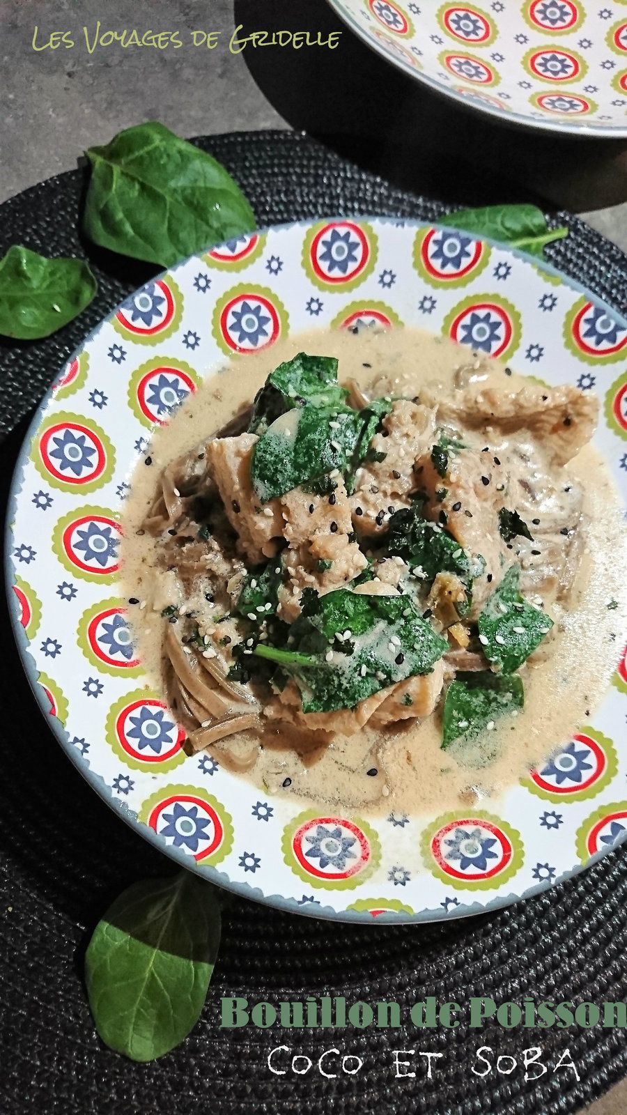 Bouillon de Poisson Coco et Soba Les Voyages de Gridelle