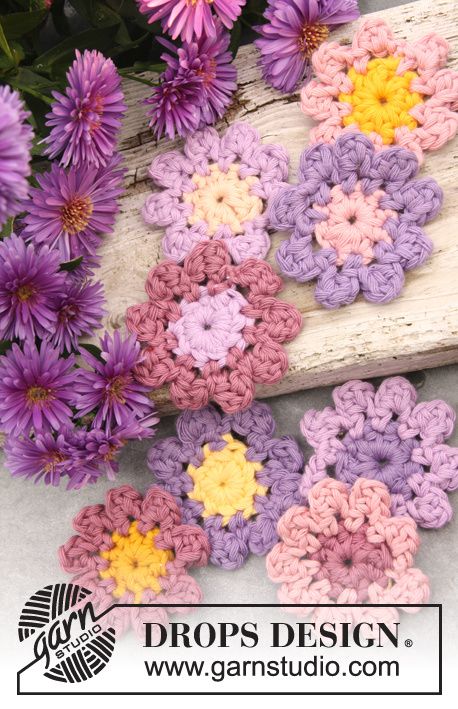 Tuto fleur au crochet