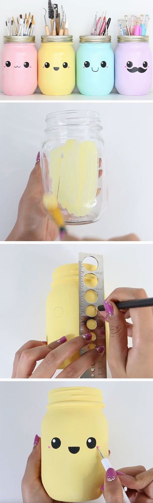 DIY Recyclage des pots en verre (3)