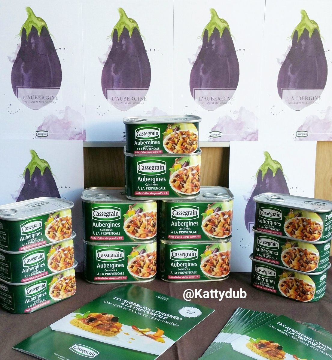 Test des aubergines cuisinées à la provençale Cassegrain