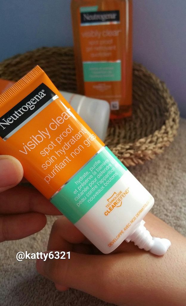 Test de la gamme Visibly clear spot proof de Neutrogena