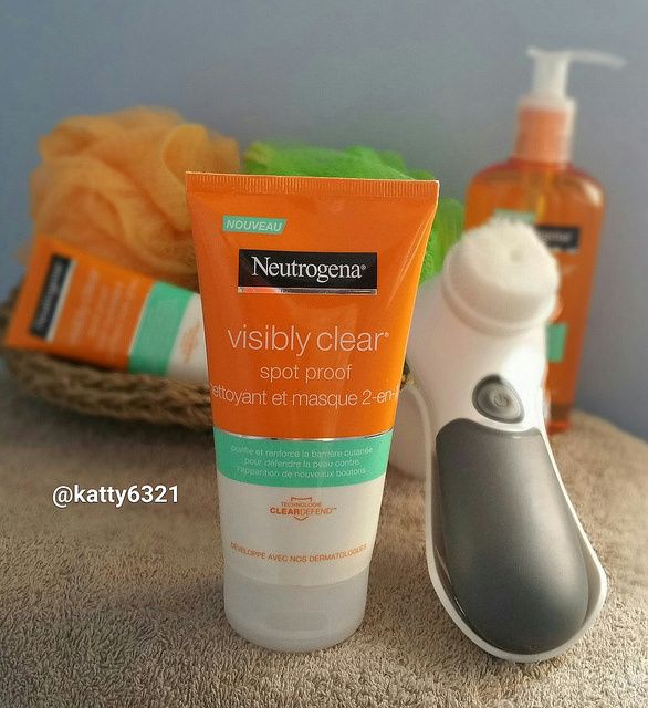 Test de la gamme Visibly clear spot proof de Neutrogena