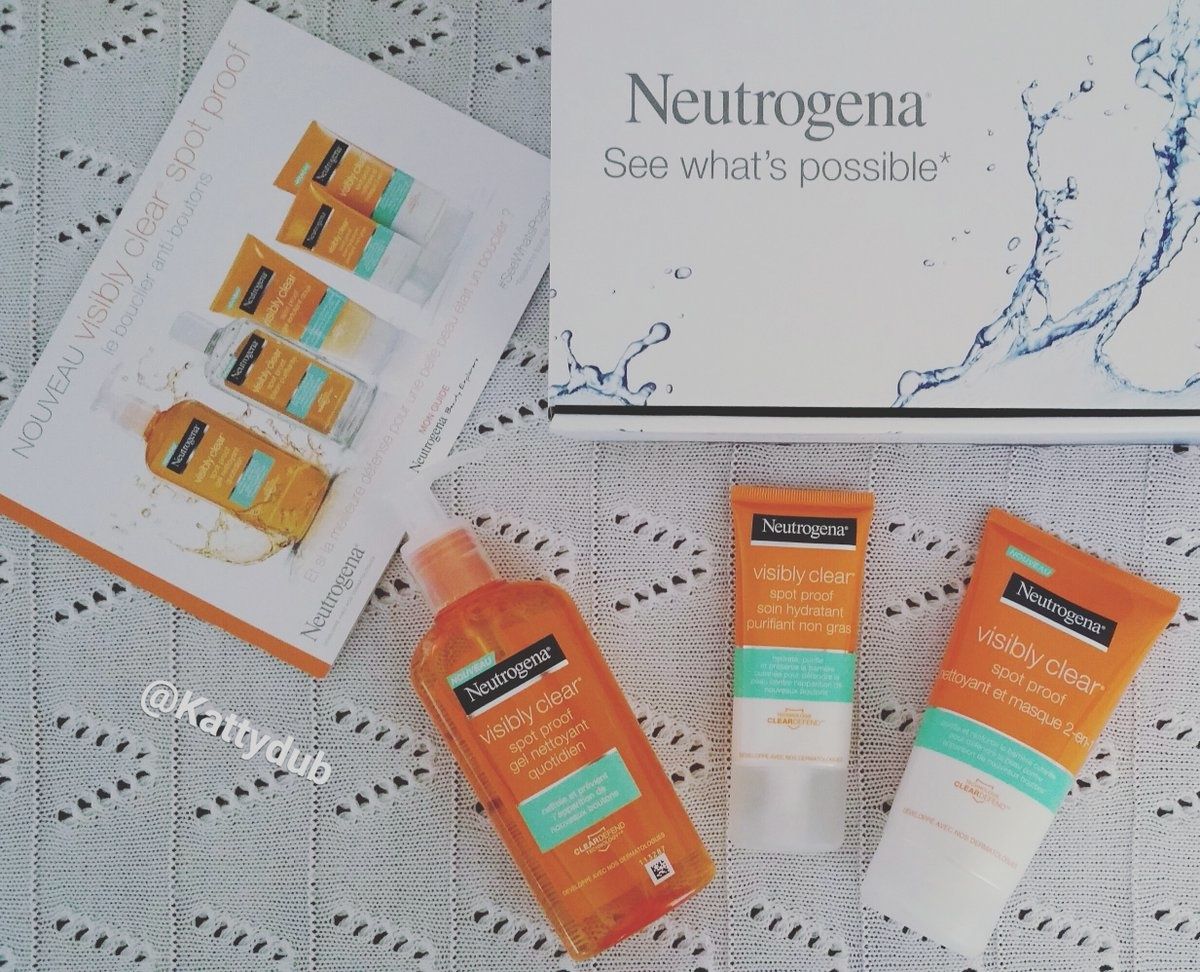 Test de la gamme Visibly clear spot proof de Neutrogena