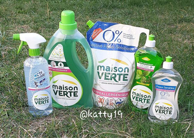 Test de la lessive Bioactiv7 de Maison Verte