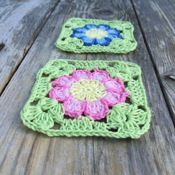 Crochet : Carré 93 & 94