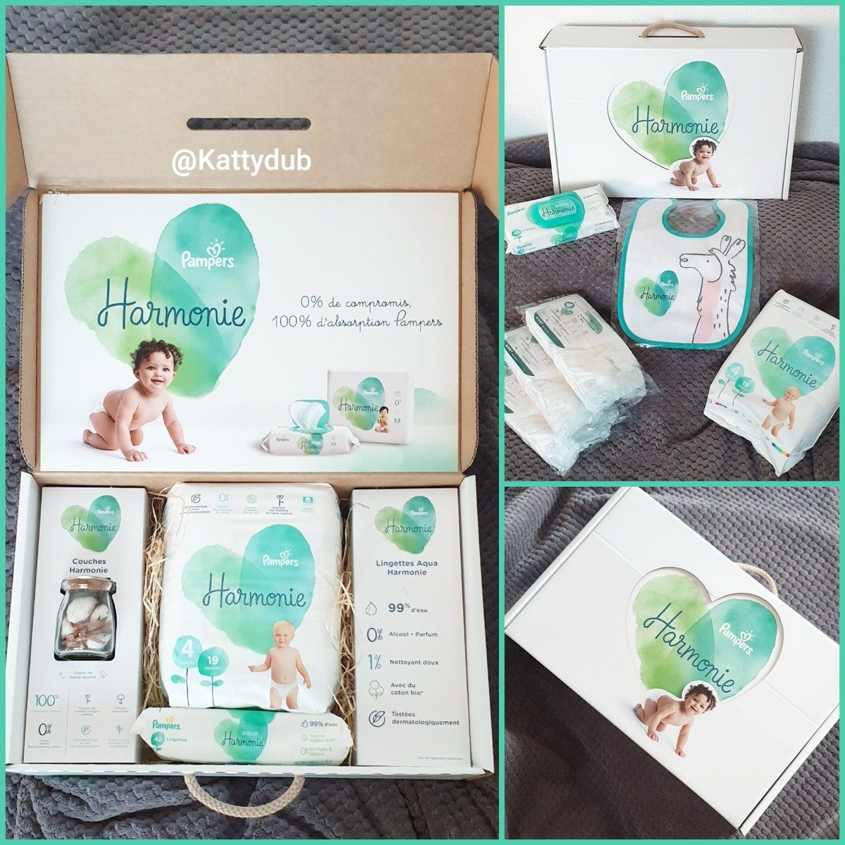 Test de La gamme Harmonie de Pampers