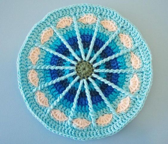 Patrons gratuits des mandalas au crochet