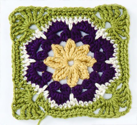 Crochet : Carré 51 & 52