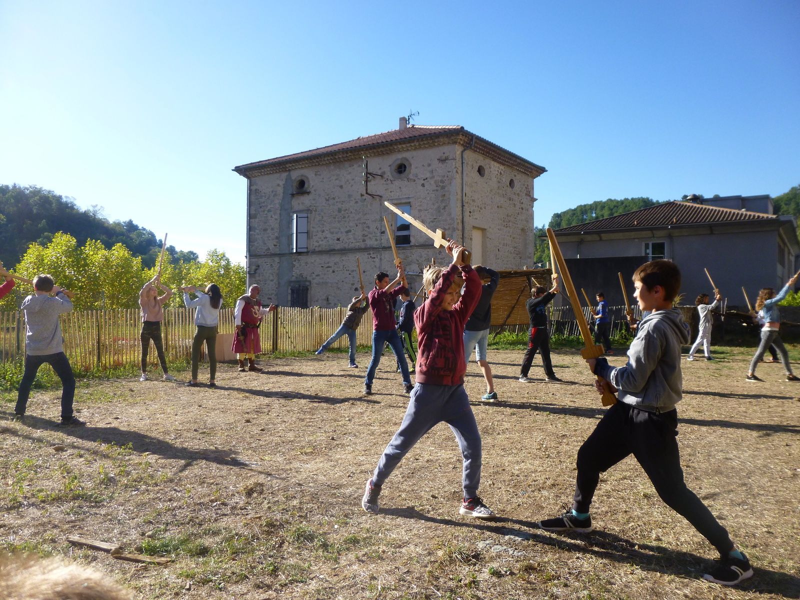 Au temps du château (coffre) fort