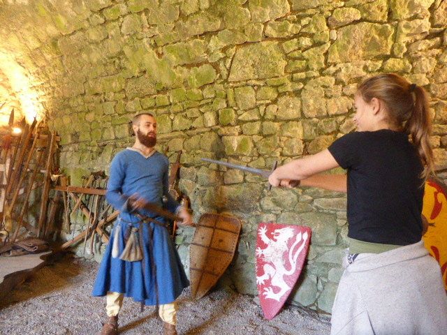 Au temps du château (coffre) fort
