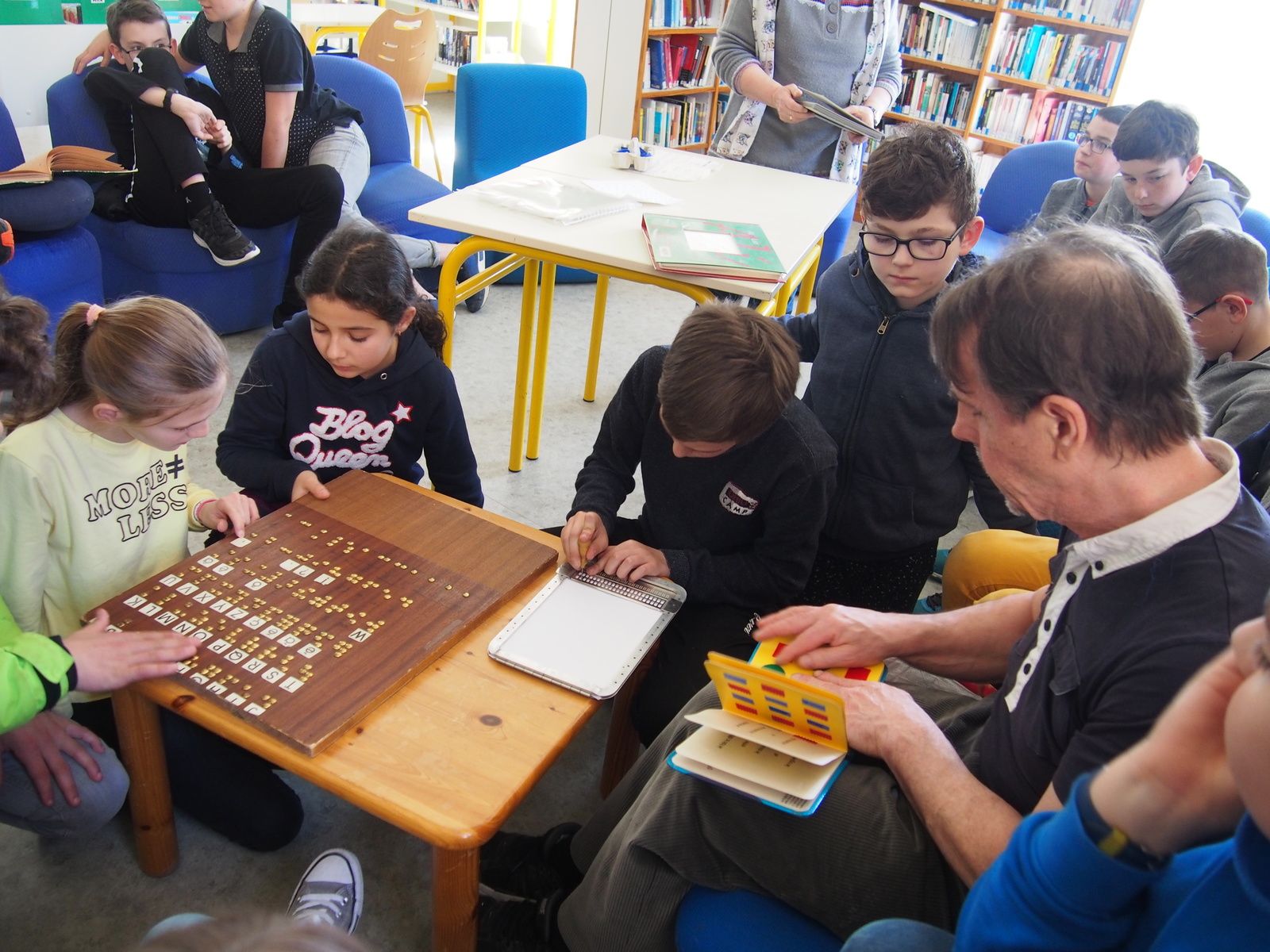 A la découverte du braille