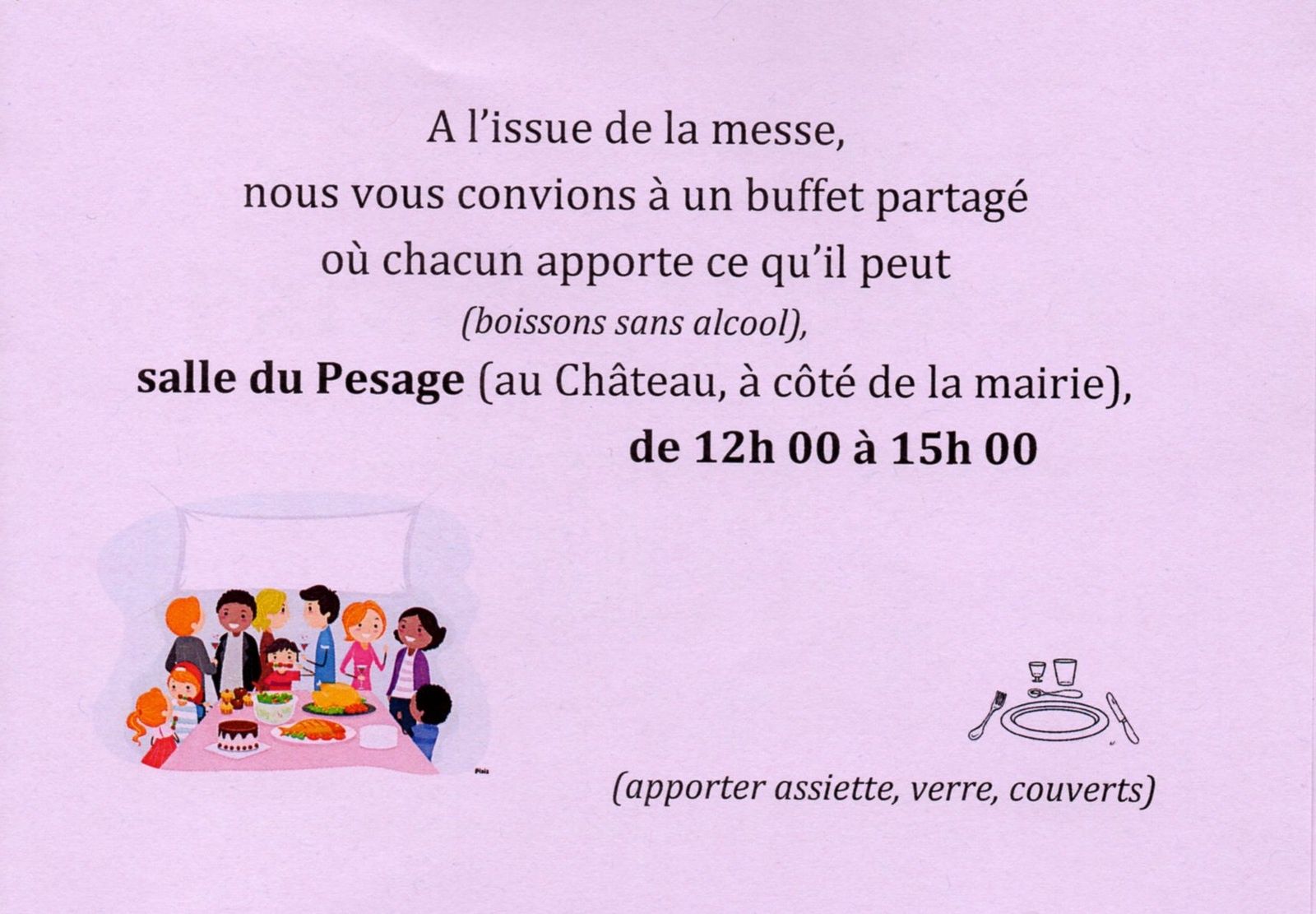 Fête de rentrée de la Paroisse 