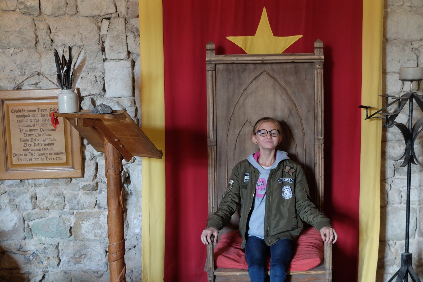 Le Temps des chevaliers : Les Cinquièmes remontent le temps à Largentière