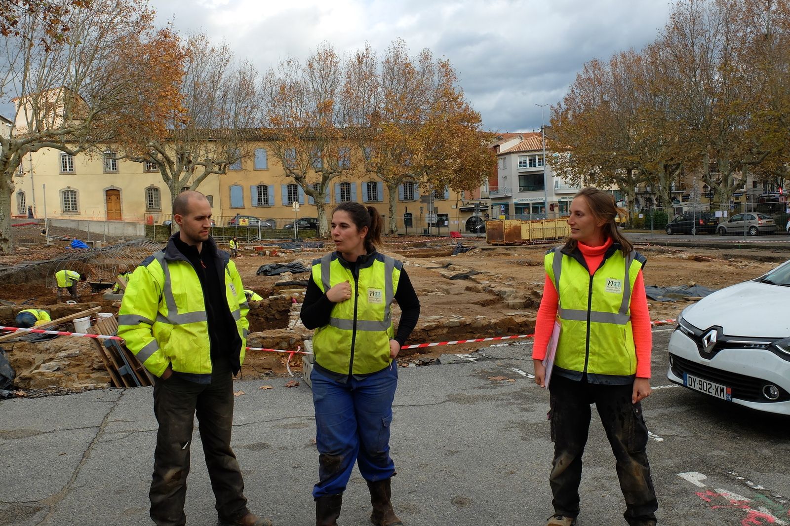 Parcours Défense et Patrimoine : Visite d’un chantier de fouilles 
