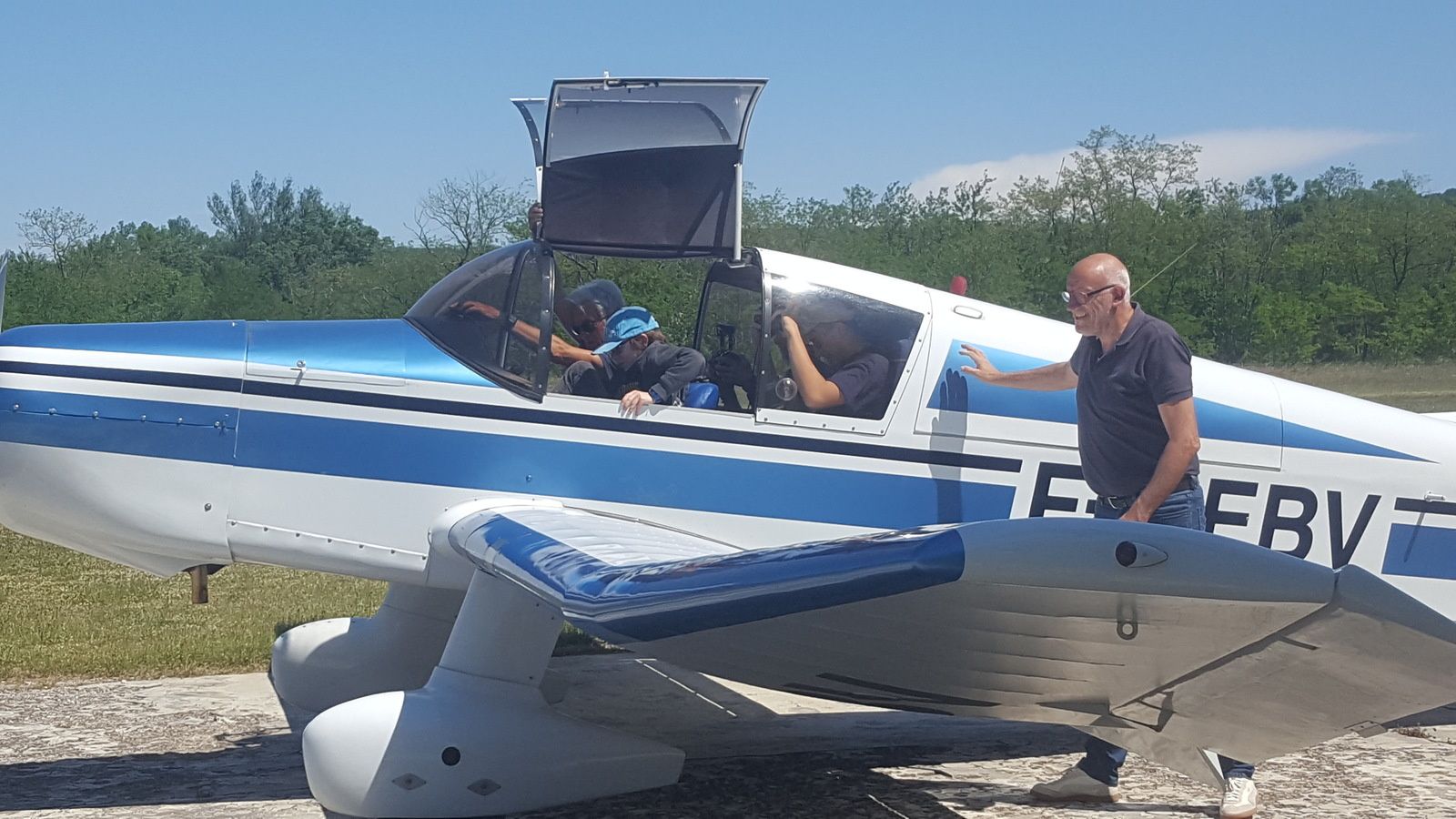 Fin d’année pour l’option aéronautique