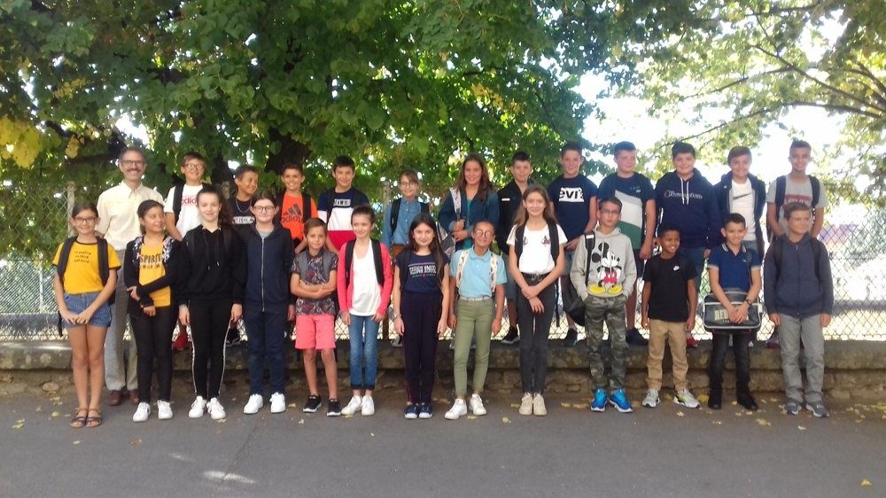La rentrée des 6èmes en images (2 septembre 2019)