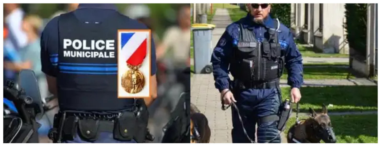 médaille de la sécurité intérieure pour 2 policiers municipaux