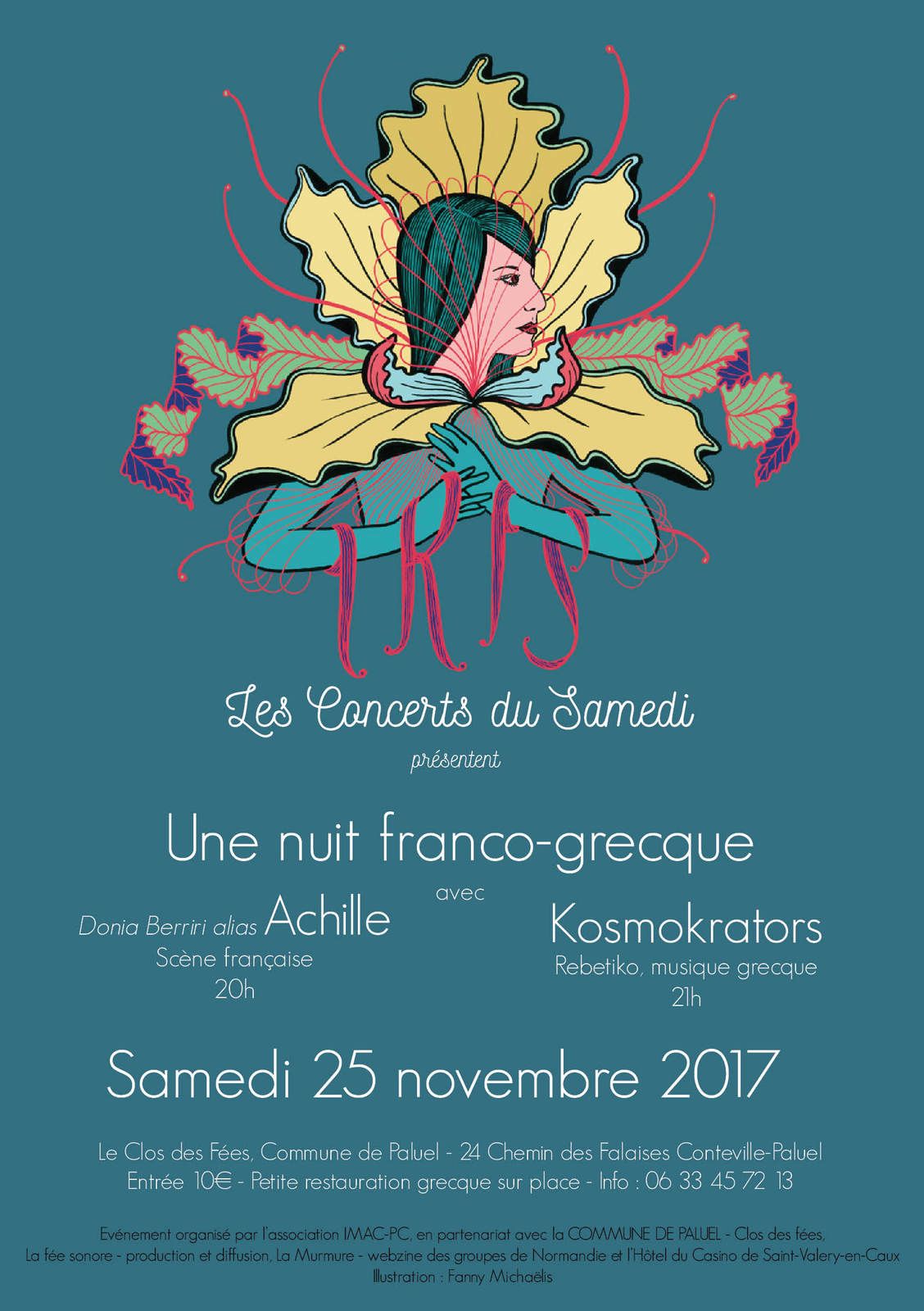 concert, samedi, clos des fées, paluel, normandie, seine-maritime, saint-valery-en-caux, rouen, le havre, chanson