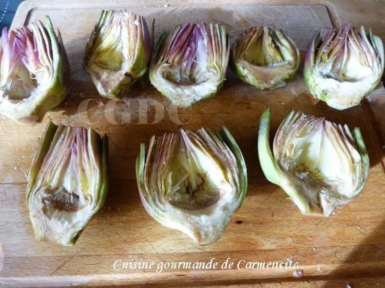 Artichauts à la juive Cuisine gourmande de Carmencita