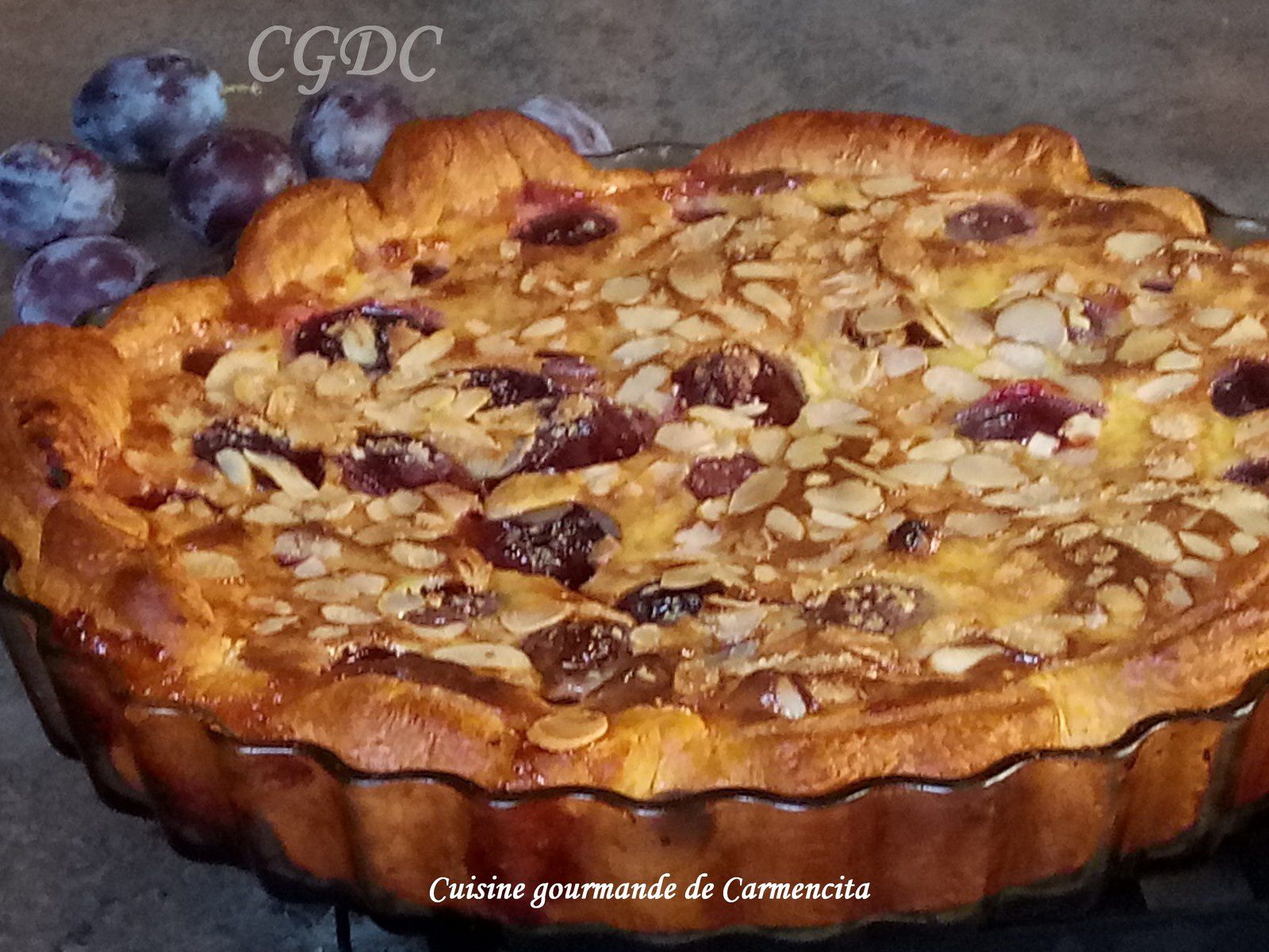 Tarte Aux Prunes Et Amandes Cuisine Gourmande De Carmencita Tarte Aux Prunes Et Amandes Cuisine Gourmande De Carmencita