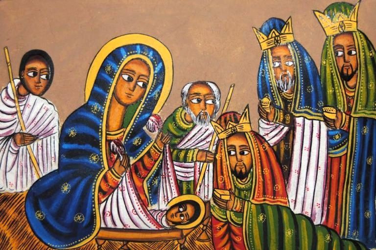 épiphanie, art traditionnel copte