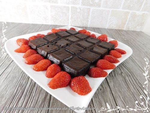 Fondantau chocolat et haricots rouges healthy igbas